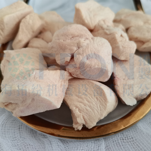 雞肉凍干，肉類真空冷凍干燥機應(yīng)用